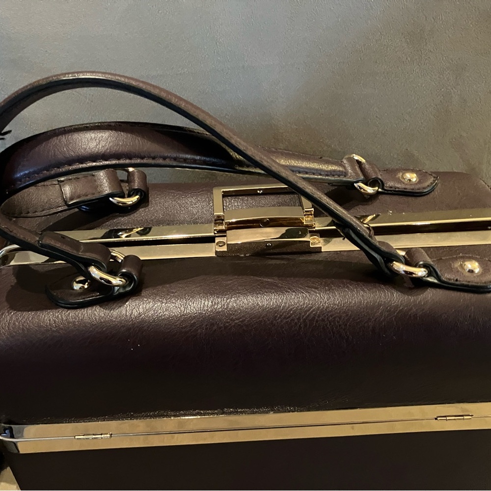 Unique Rectangular Structured Handbox Handbag. Pl… - image 3